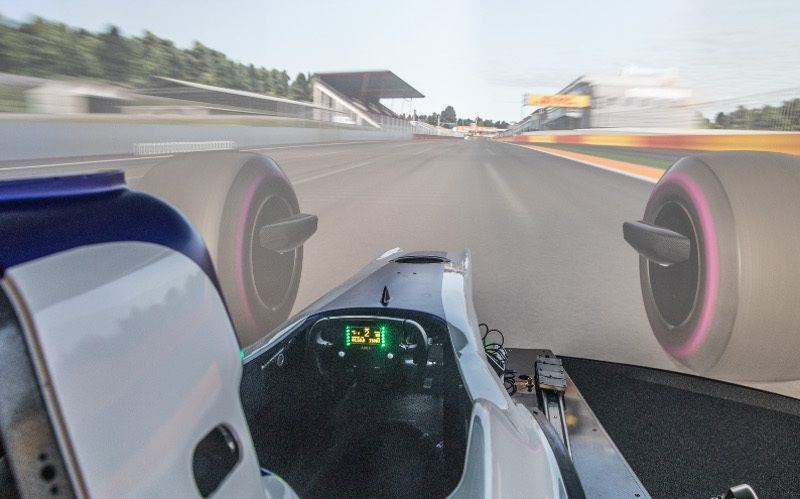 aVDS dil driving simulator acquired by Alfa Romeo F1 team